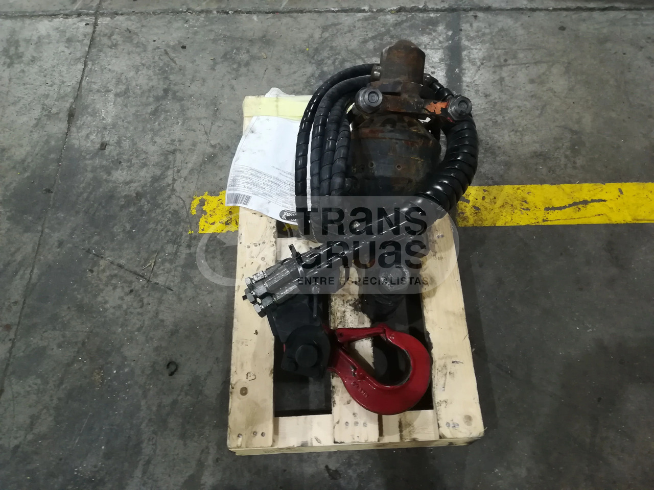 Rotator palfinger + gancho ocasión - Attachment: picture 2 Rotator palfinger + gancho ocasión - Attachment: picture 2