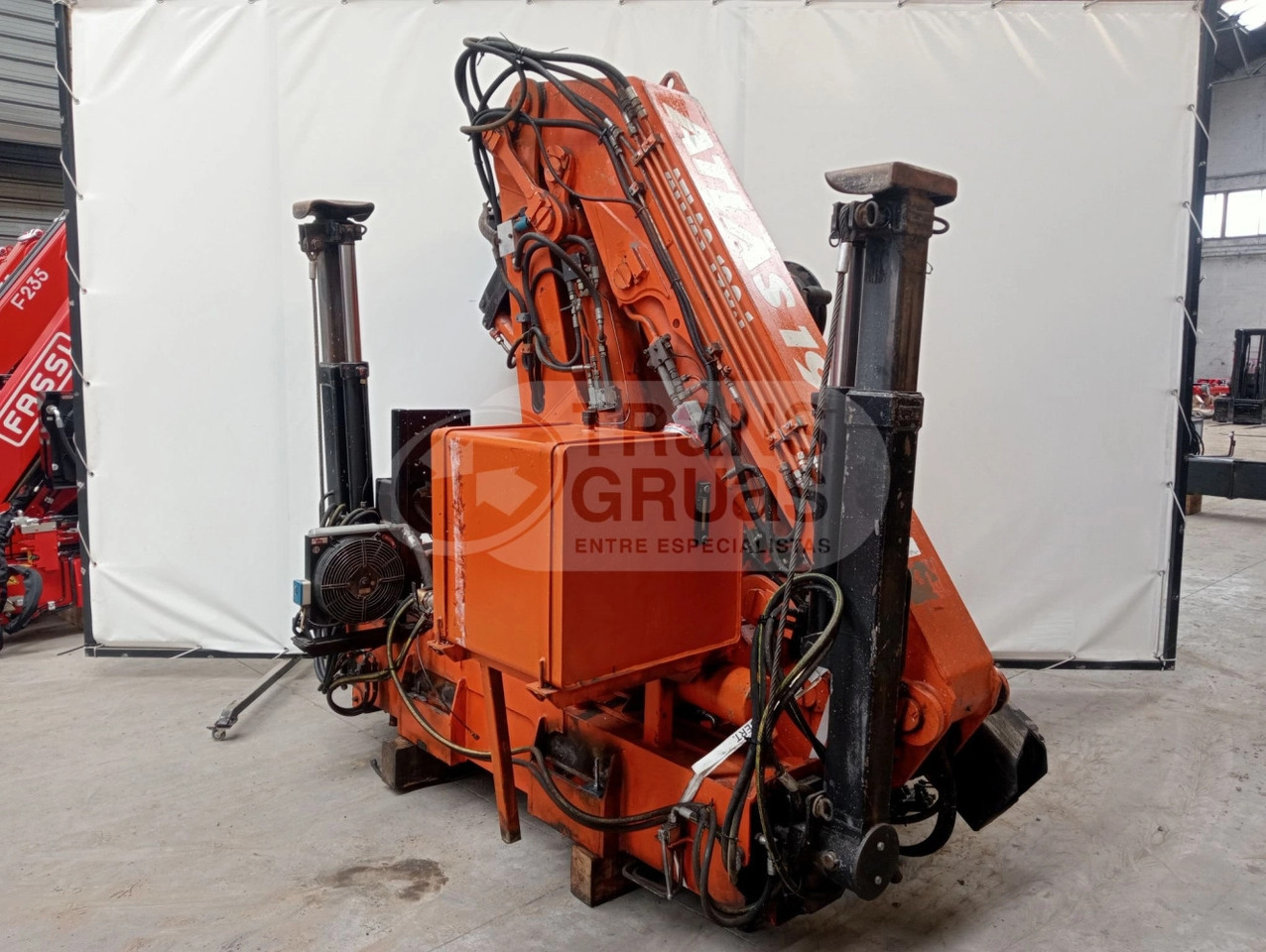 Grúa Atlas AK 190.1 A5 - Loader crane for Truck: picture 2 Grúa Atlas AK 190.1 A5 - Loader crane for Truck: picture 2
