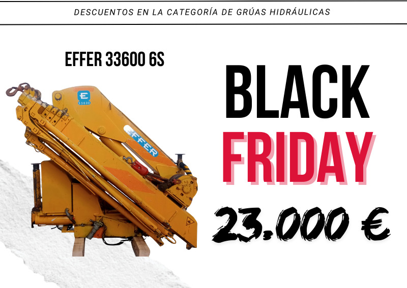Grúa hidráulica Effer 33600 6S - Loader crane: picture 1 Grúa hidráulica Effer 33600 6S - Loader crane: picture 1