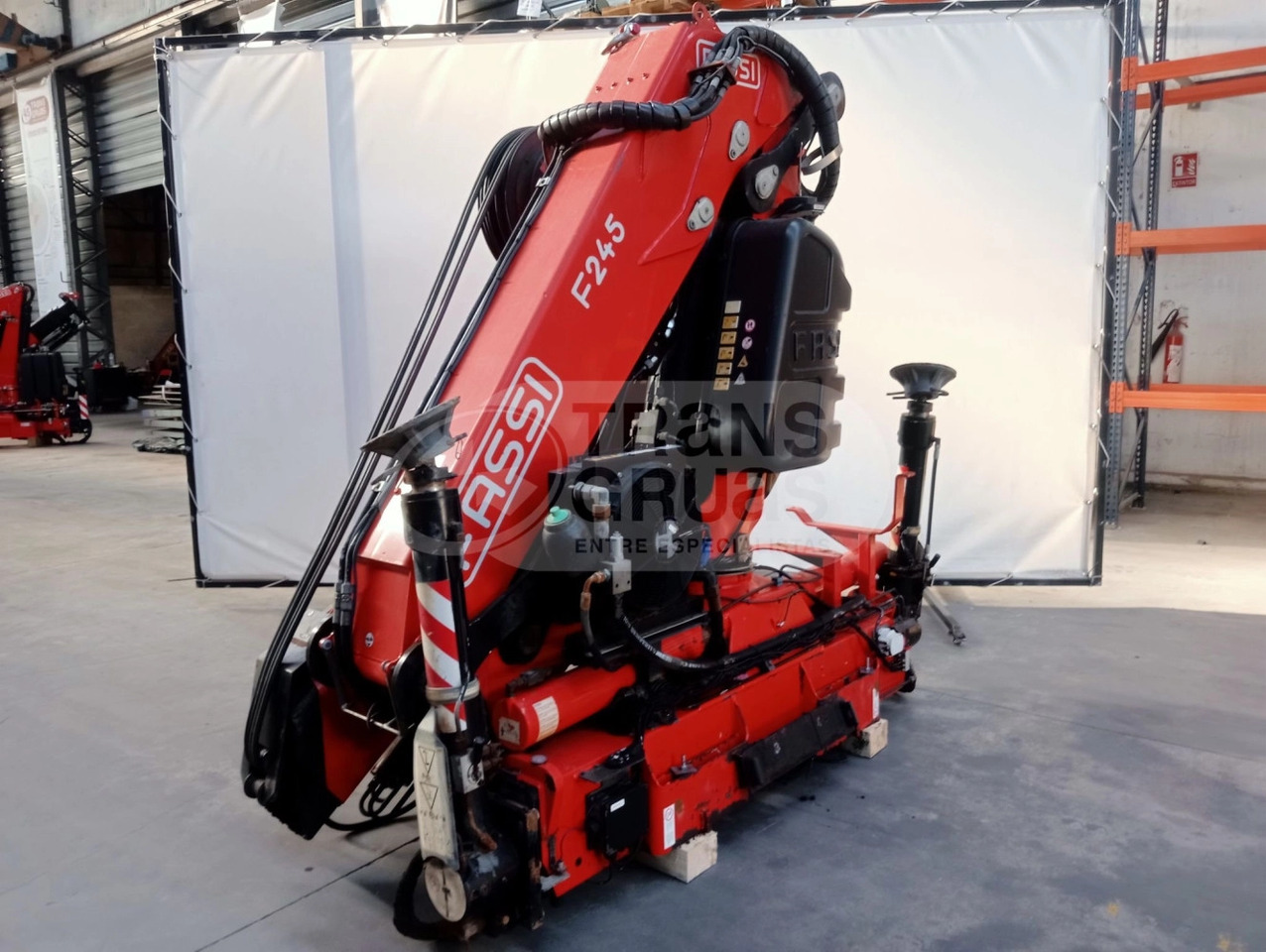 Grúa hidráulica Fassi F245A.2.25 - Loader crane: picture 1 Grúa hidráulica Fassi F245A.2.25 - Loader crane: picture 1