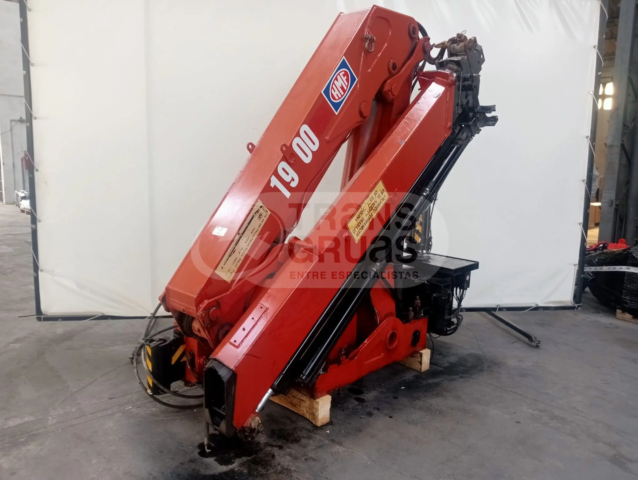 Grúa hidráulica HMF 1903 K5 - Loader crane: picture 1 Grúa hidráulica HMF 1903 K5 - Loader crane: picture 1