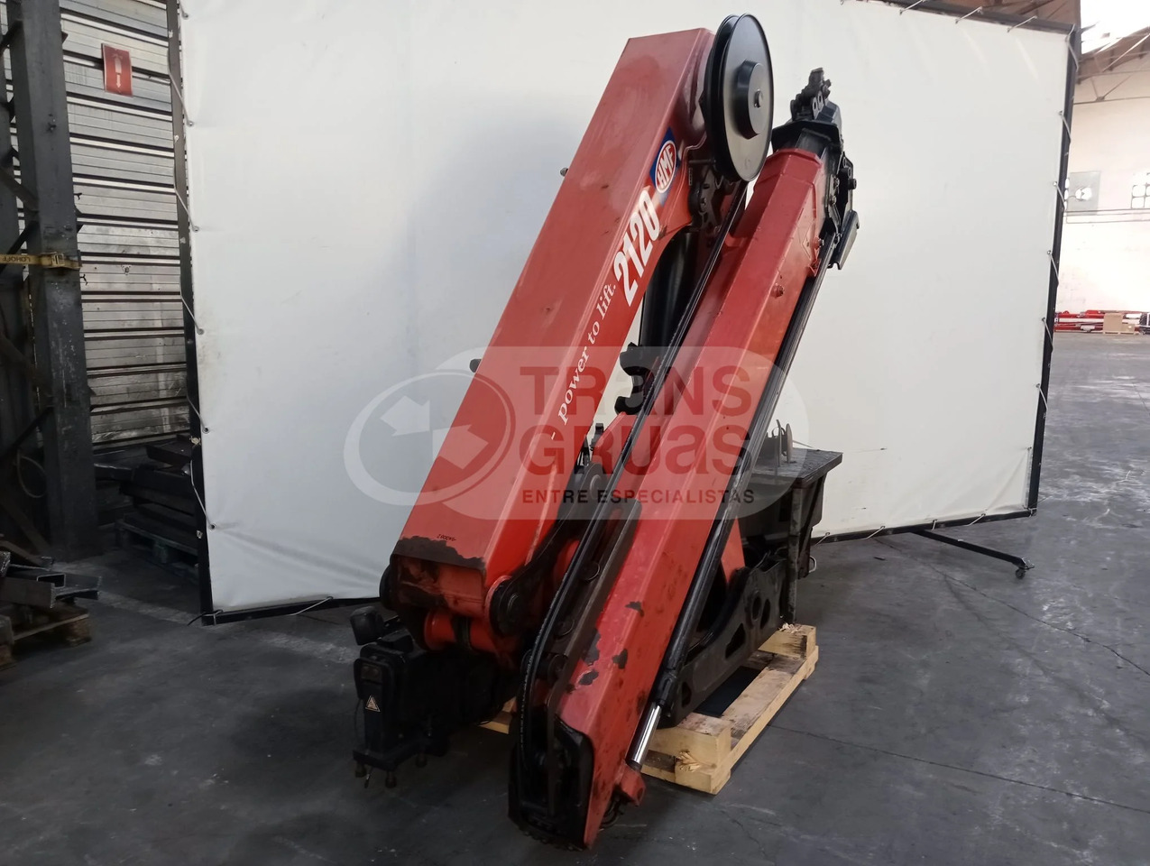 Grúa hidráulica HMF 2120 K RC - Loader crane: picture 2 Grúa hidráulica HMF 2120 K RC - Loader crane: picture 2