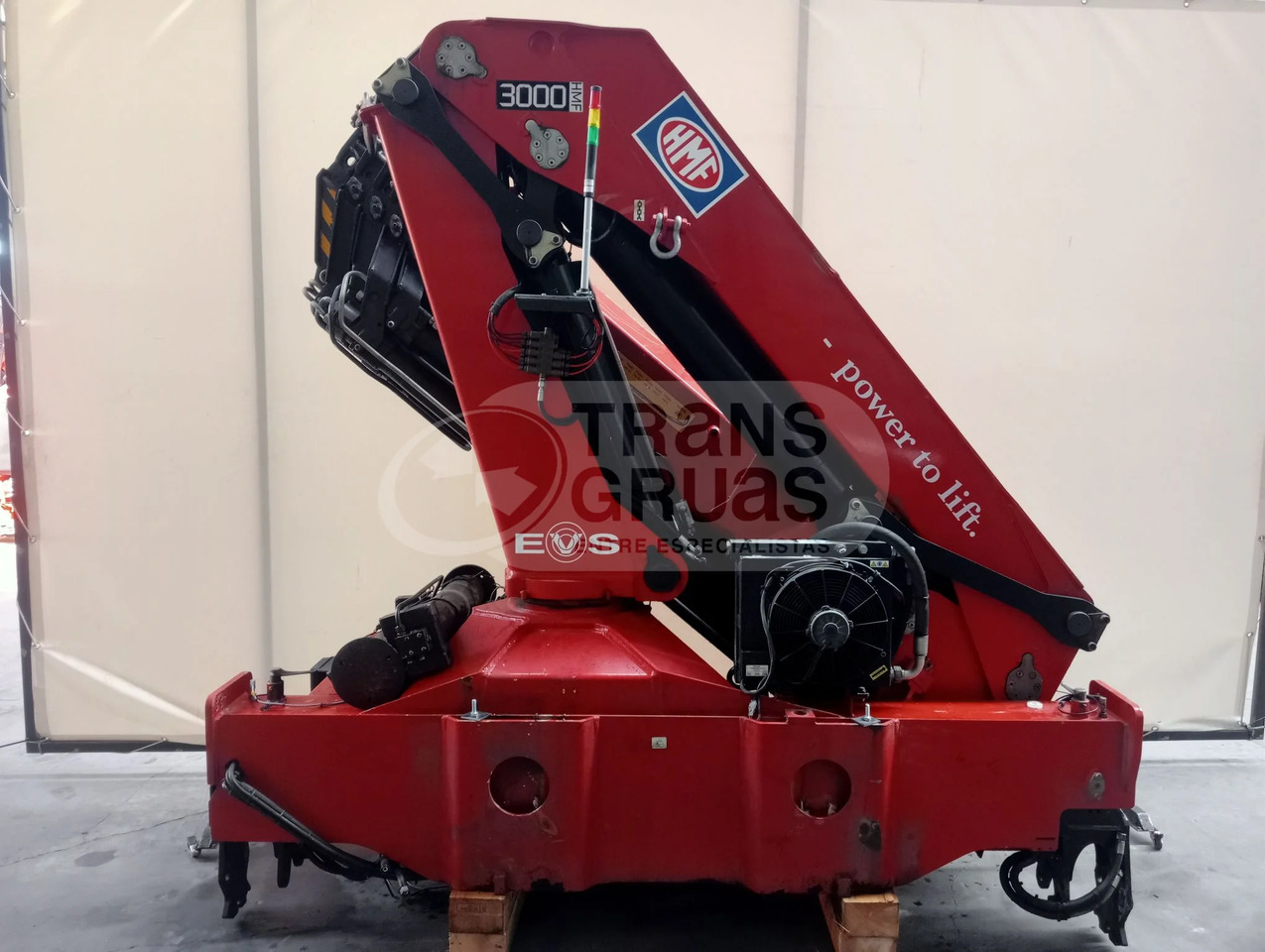 Grúa hidráulica HMF 3000 K6 - Loader crane: picture 4 Grúa hidráulica HMF 3000 K6 - Loader crane: picture 4