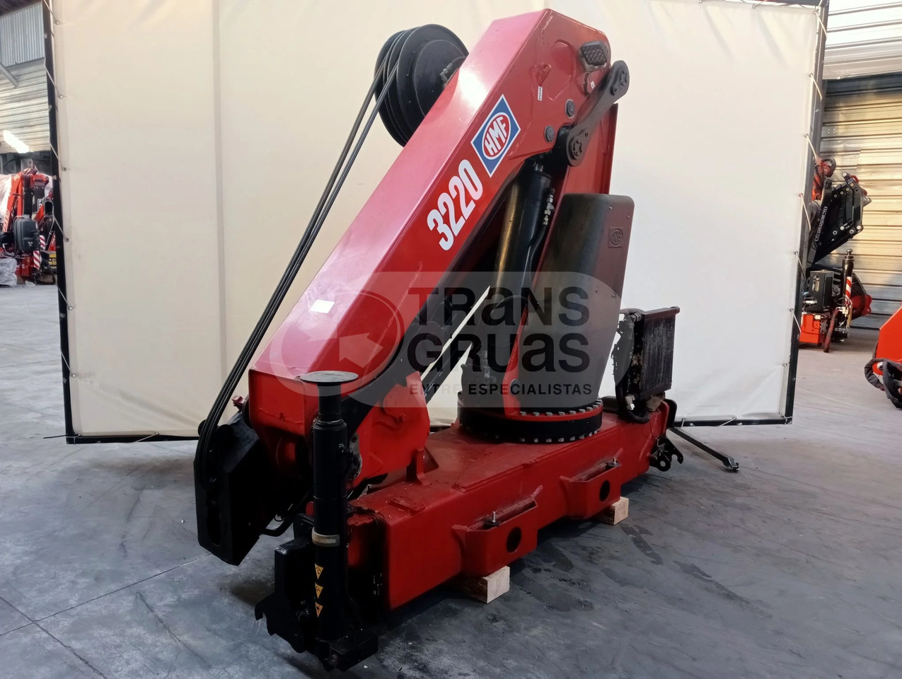 Grúa hidráulica HMF 3220 K - Loader crane: picture 4 Grúa hidráulica HMF 3220 K - Loader crane: picture 4