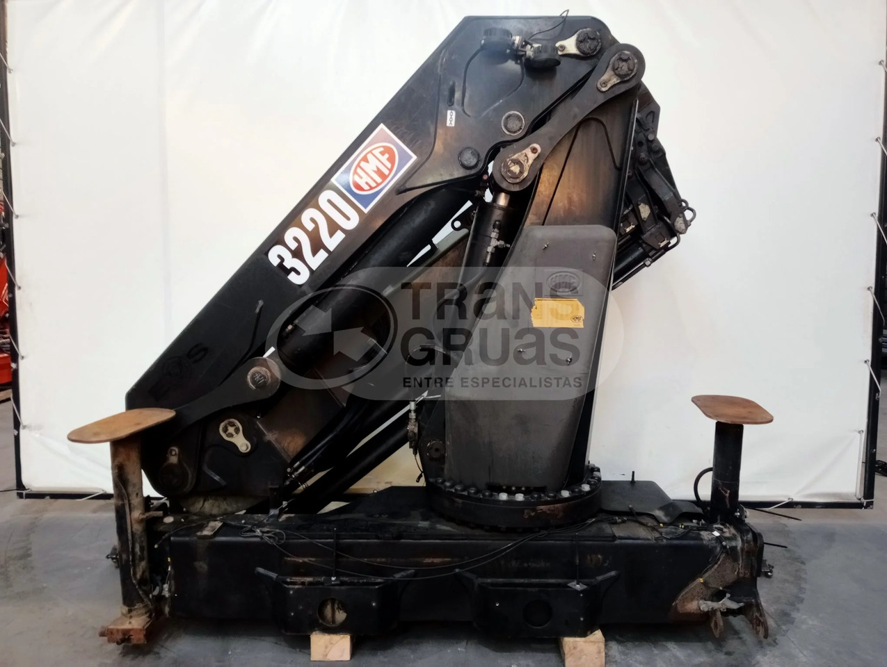 Grúa hidráulica HMF 3220 K5 - Loader crane: picture 4 Grúa hidráulica HMF 3220 K5 - Loader crane: picture 4