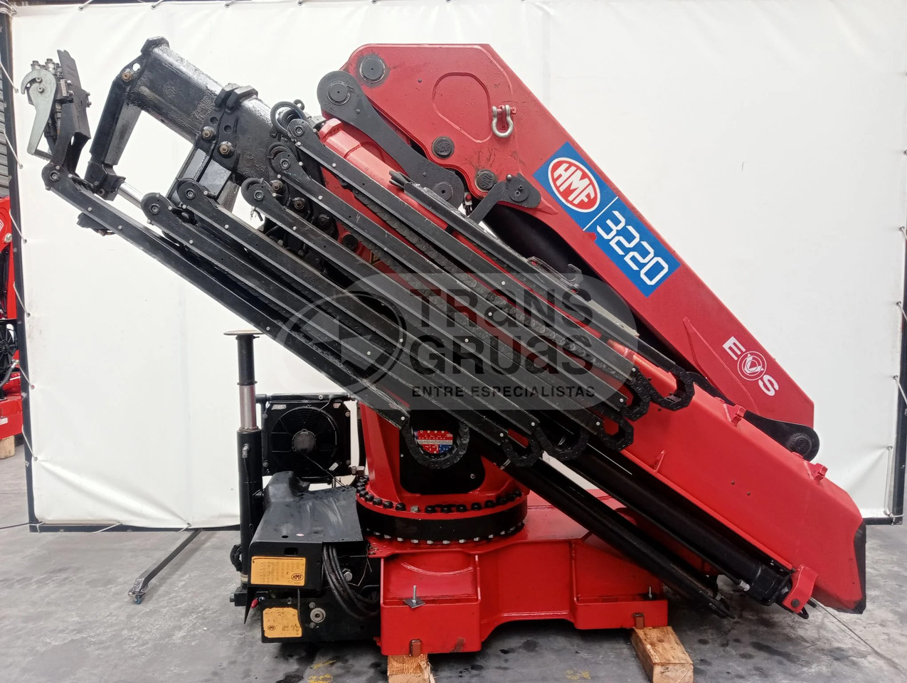 Grúa hidráulica HMF 3220 K6 - Loader crane: picture 4 Grúa hidráulica HMF 3220 K6 - Loader crane: picture 4