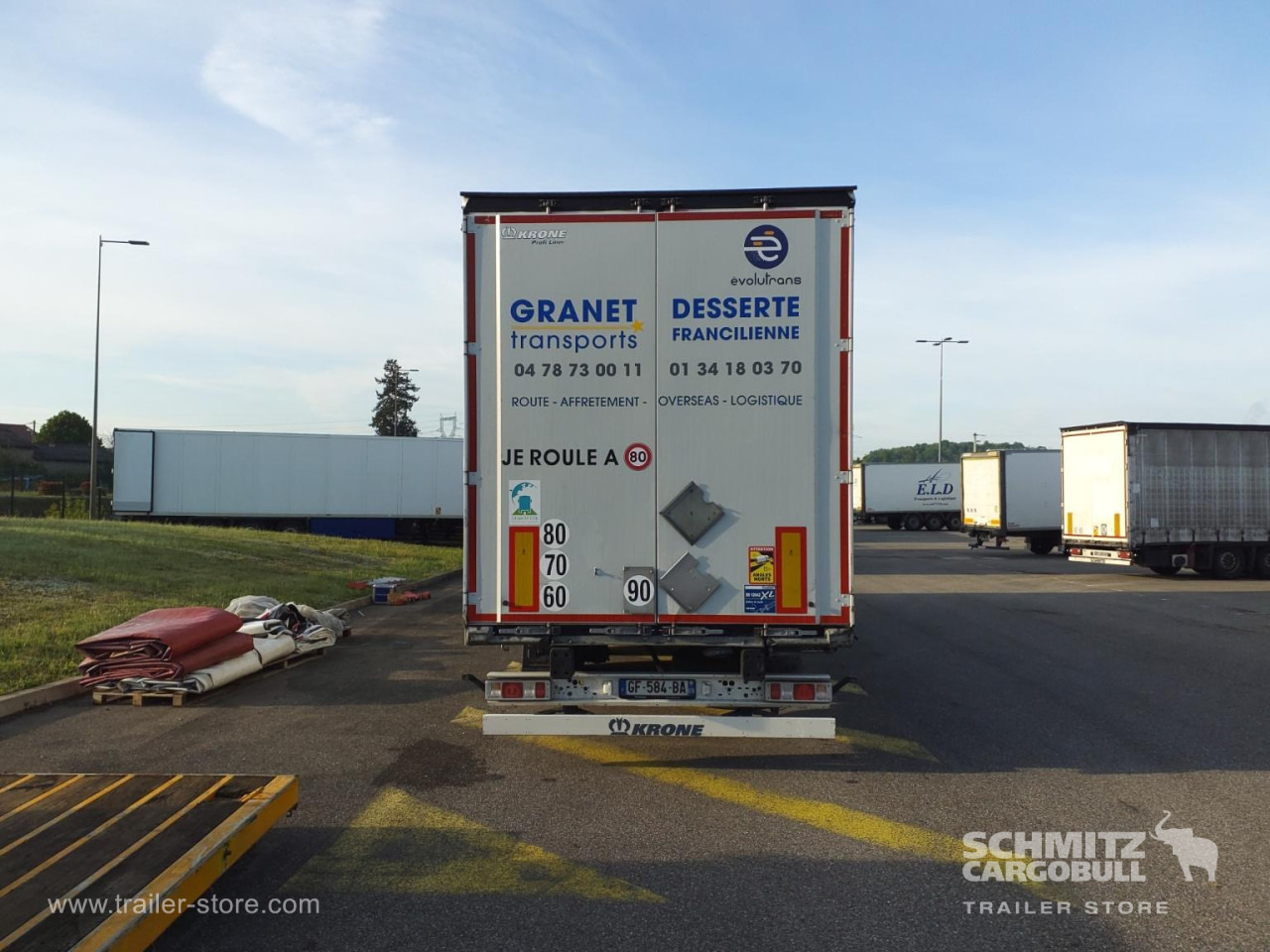 Curtainsider semi-trailer KRONE Curtainsider Standard: picture 11