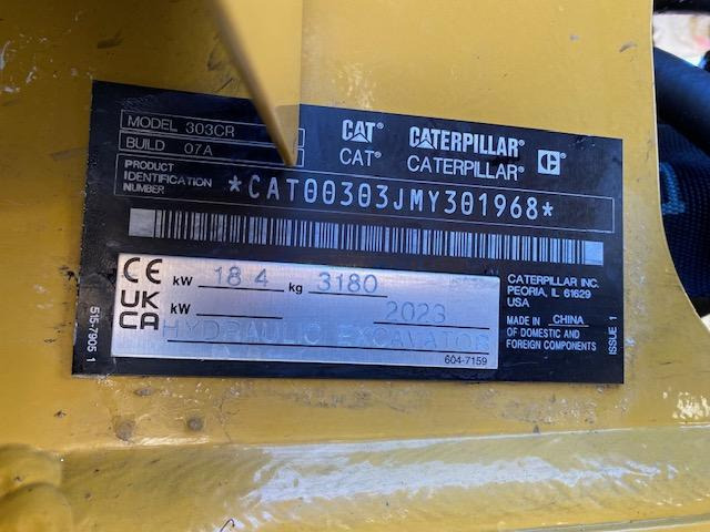 Cat 303 CR - Mini excavator: picture 5 Cat 303 CR - Mini excavator: picture 5