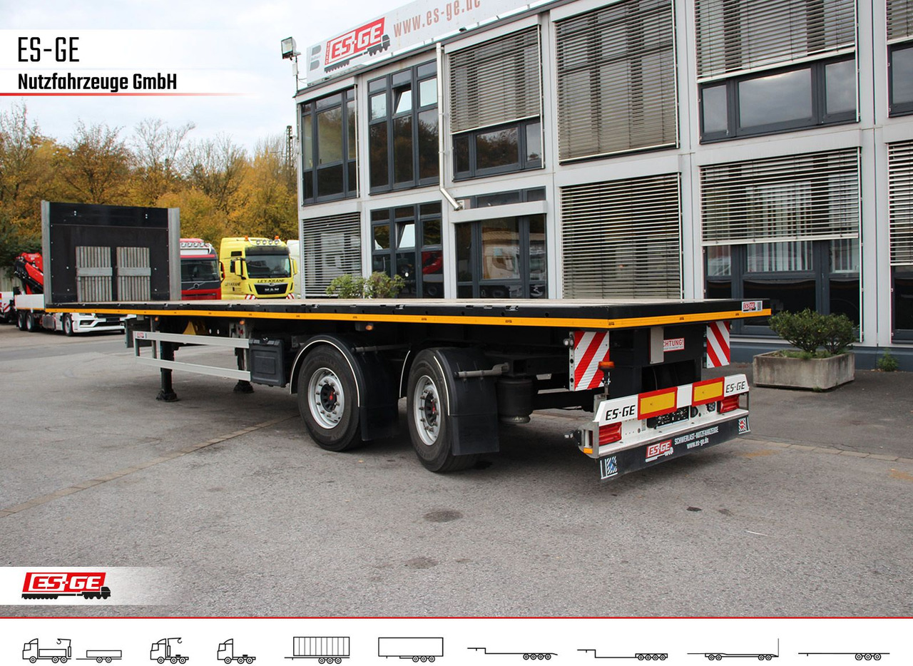 ES-GE 2-Achs-Sattelanhänger - Dropside/ Flatbed semi-trailer: picture 1 ES-GE 2-Achs-Sattelanhänger - Dropside/ Flatbed semi-trailer: picture 1
