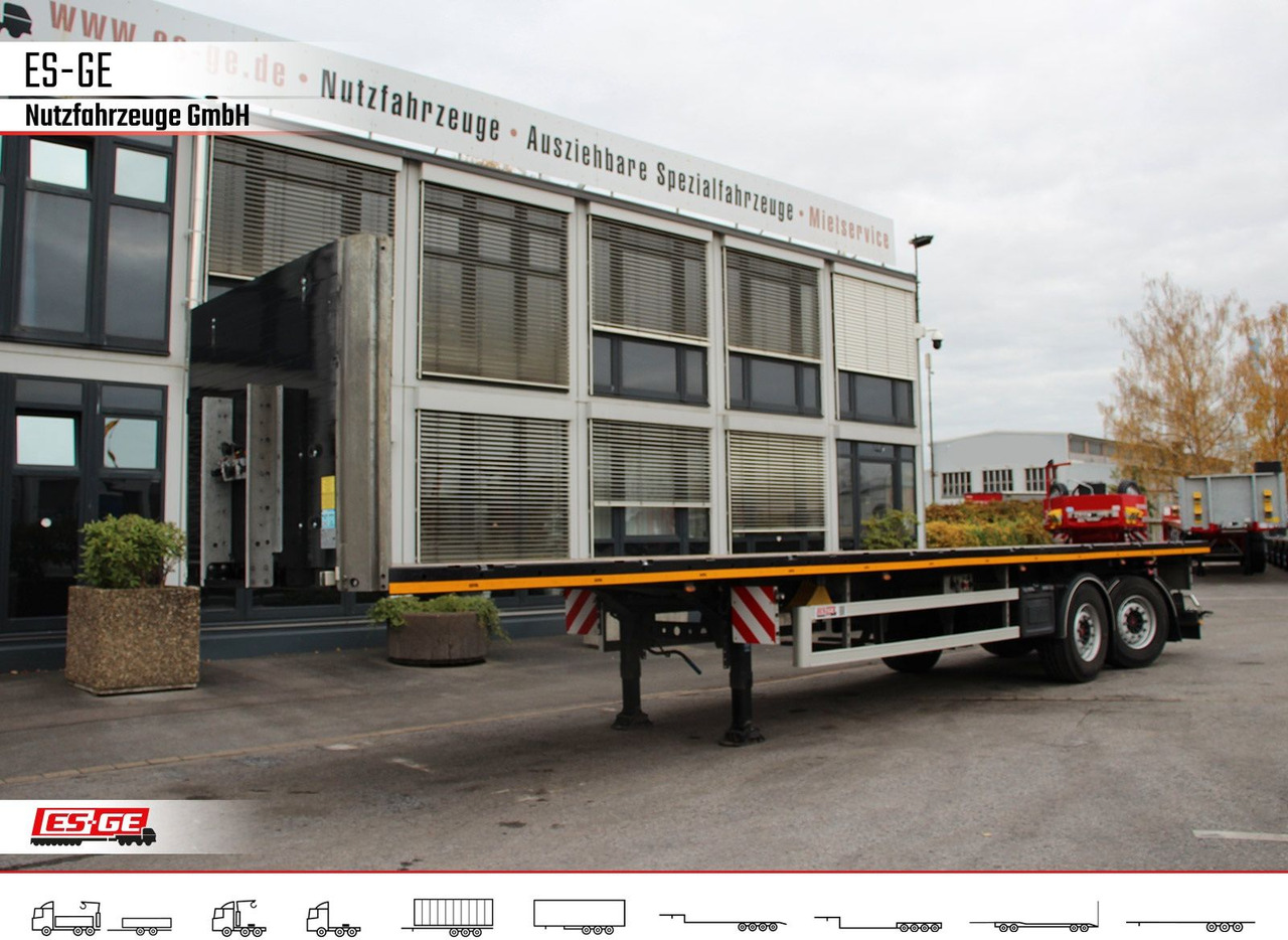 ES-GE 2-Achs-Sattelanhänger - Dropside/ Flatbed semi-trailer: picture 2 ES-GE 2-Achs-Sattelanhänger - Dropside/ Flatbed semi-trailer: picture 2