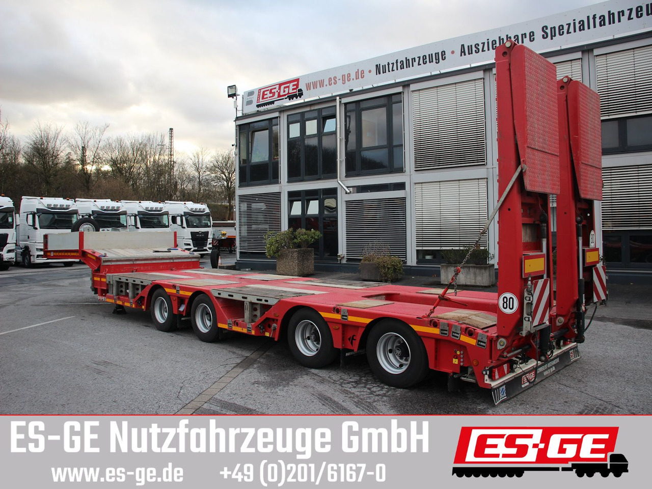 Faymonville Multimax Satteltieflader (2+2) - nachlaufgelenkt - Low loader semi-trailer: picture 2 Faymonville Multimax Satteltieflader (2+2) - nachlaufgelenkt - Low loader semi-trailer: picture 2