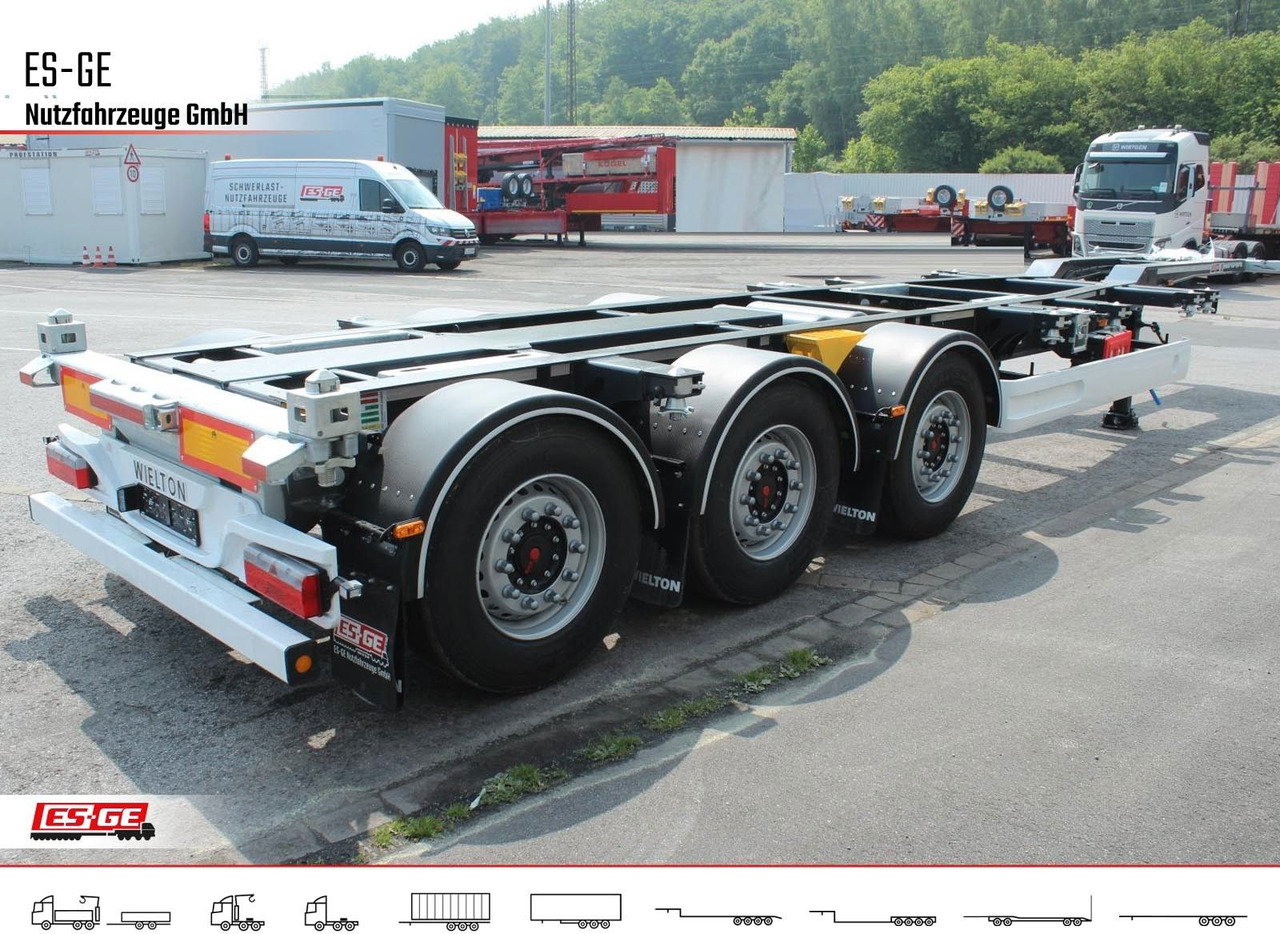 Wielton 3-Achs-Containerchassis - multifunktional - Container transporter/ Swap body semi-trailer: picture 4 Wielton 3-Achs-Containerchassis - multifunktional - Container transporter/ Swap body semi-trailer: picture 4