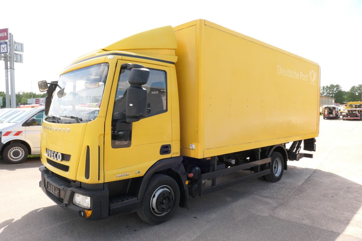 IVECO EuroCargo ML 75 E 16 P LBW LUFT AUTOMATIK COC EU - Box van: picture 1 IVECO EuroCargo ML 75 E 16 P LBW LUFT AUTOMATIK COC EU - Box van: picture 1