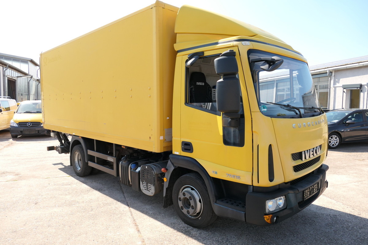 IVECO EuroCargo ML 75 E 16 P LBW LUFT AUTOMATIK EURO-5 - Box truck: picture 1 IVECO EuroCargo ML 75 E 16 P LBW LUFT AUTOMATIK EURO-5 - Box truck: picture 1