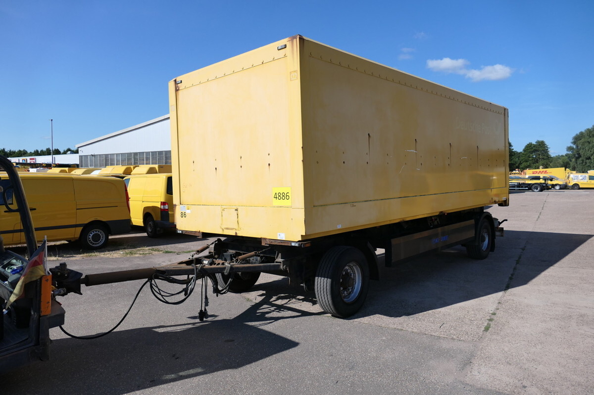 KRONE AZ-K 18 EL Portaltüren - Closed box trailer: picture 1 KRONE AZ-K 18 EL Portaltüren - Closed box trailer: picture 1