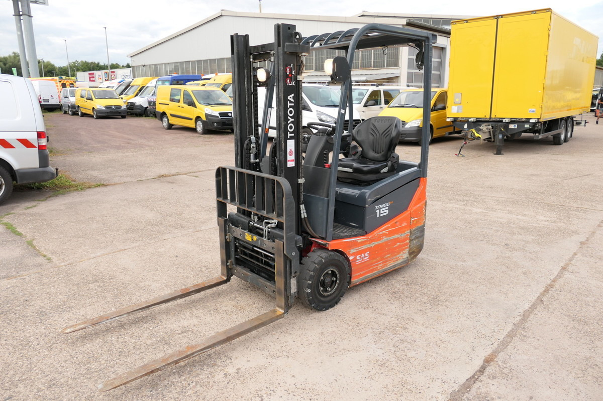 TOYOTA 7FBEST 15 Elektro Batterie 48/2021 3-Rad - Electric forklift: picture 3 TOYOTA 7FBEST 15 Elektro Batterie 48/2021 3-Rad - Electric forklift: picture 3