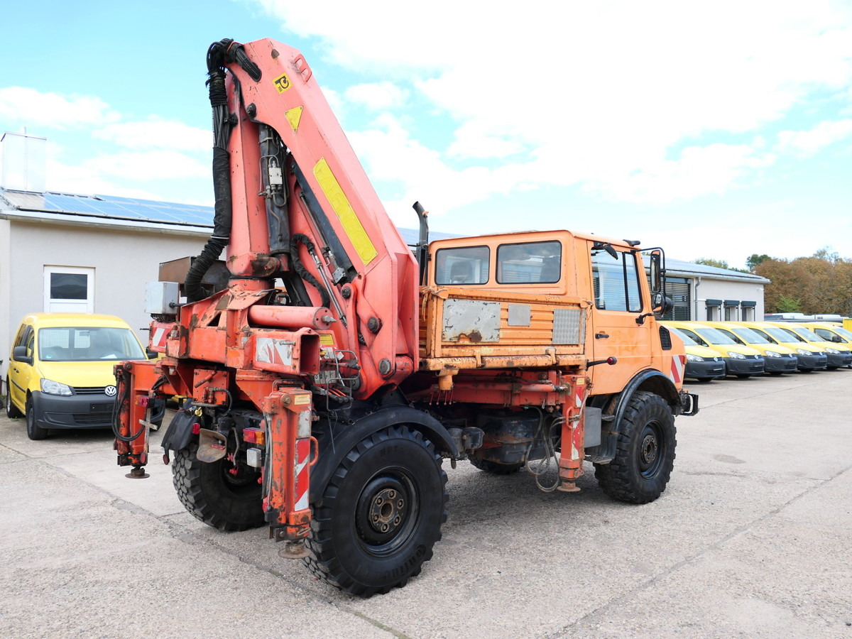 UNIMOG U1450 Palfinger PK 105B AHK STANDHEIZUNG - Dropside/ Flatbed truck, Crane truck: picture 5 UNIMOG U1450 Palfinger PK 105B AHK STANDHEIZUNG - Dropside/ Flatbed truck, Crane truck: picture 5