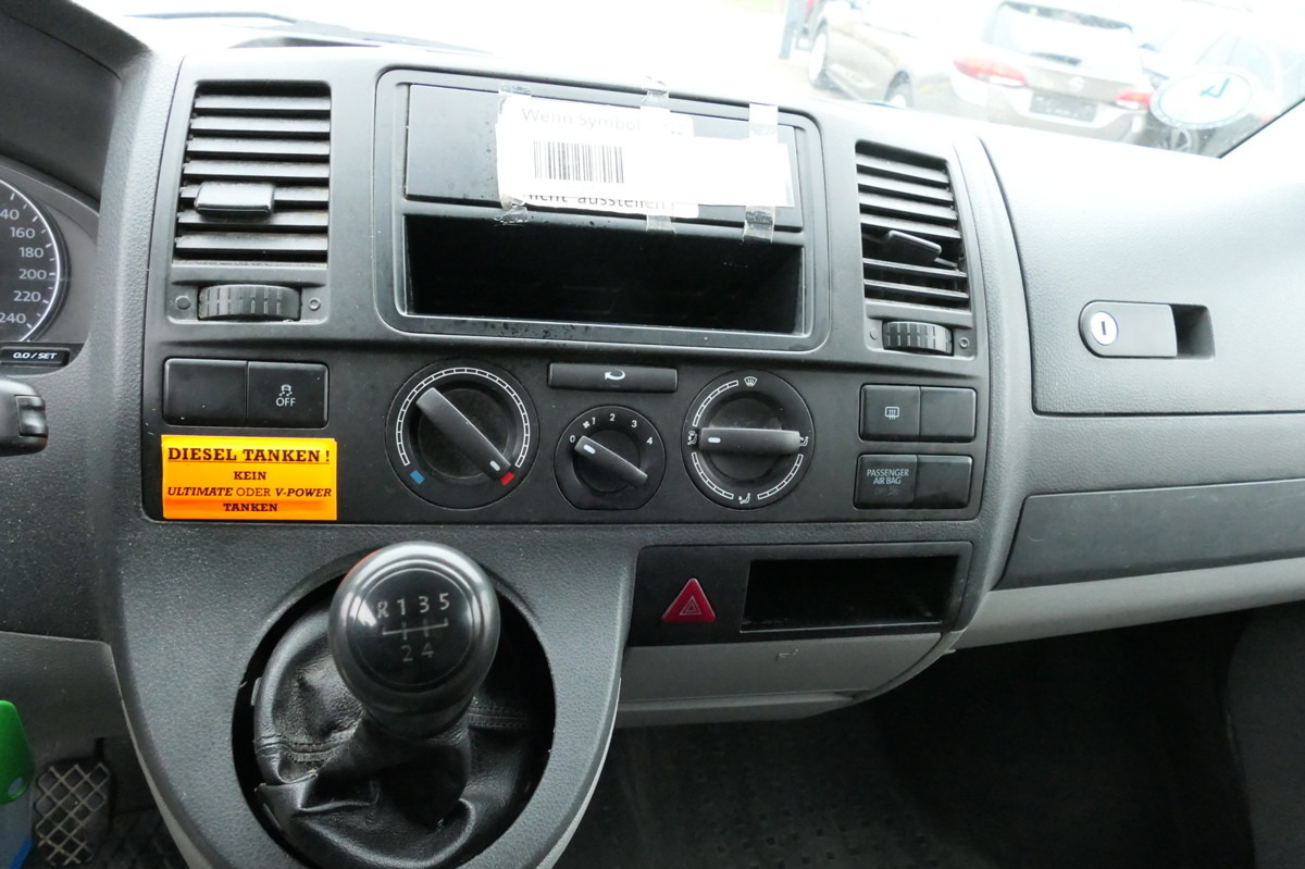 Small van VW T5 Transporter 2.0 TDI PARKTRONIK EURO-5 2xSCHIE: picture 13