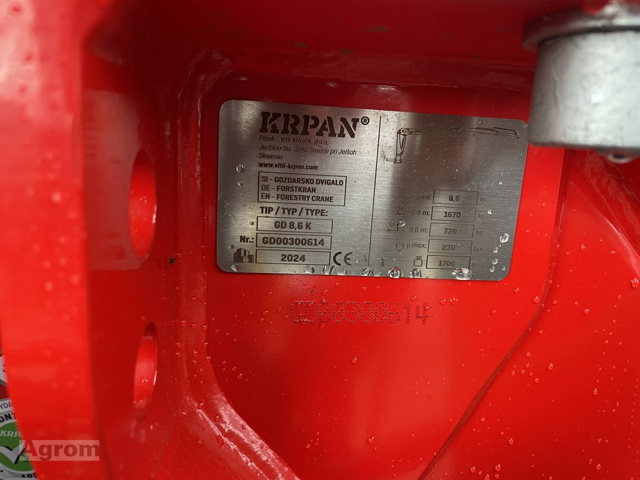 New Forestry trailer Krpan GP 15 D + Kran 8,6 K: picture 13 New Forestry trailer Krpan GP 15 D + Kran 8,6 K: picture 13