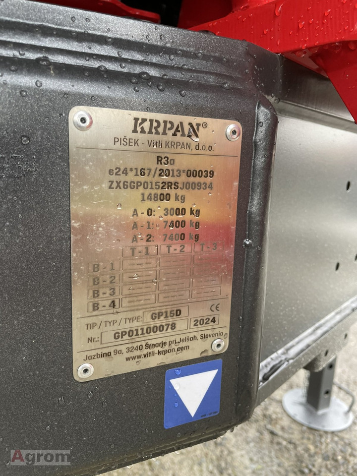 New Forestry trailer Krpan GP 15 D + Kran 8,6 K: picture 12 New Forestry trailer Krpan GP 15 D + Kran 8,6 K: picture 12