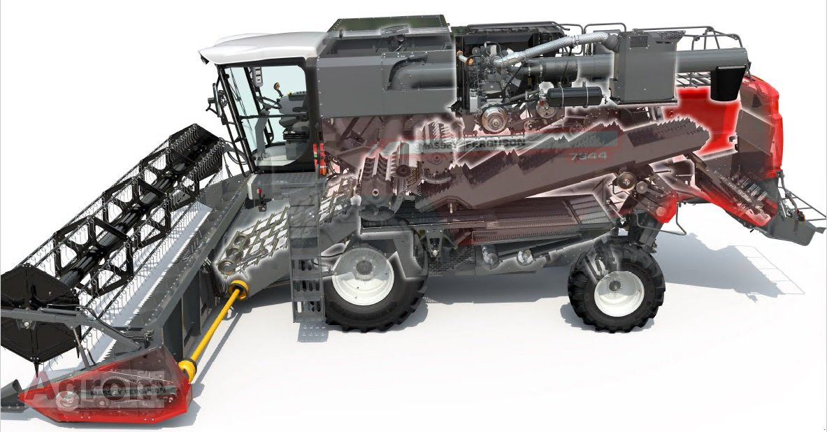 Massey Ferguson 7343 Activa MCS - Combine harvester: picture 2 Massey Ferguson 7343 Activa MCS - Combine harvester: picture 2