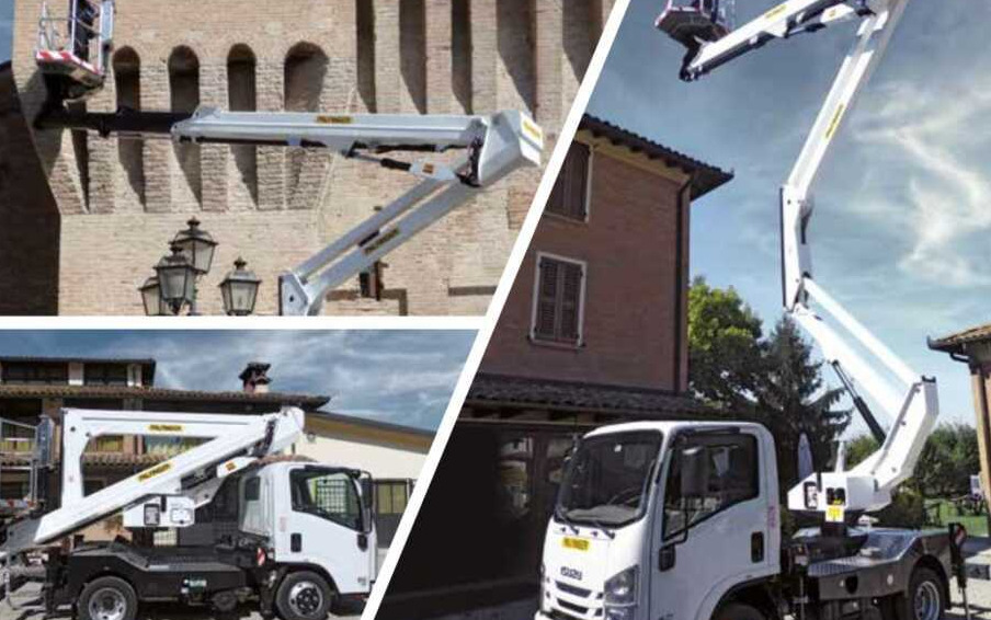 Palfinger P240 AXE (ISUZU M1) - Truck mounted aerial platform: picture 4 Palfinger P240 AXE (ISUZU M1) - Truck mounted aerial platform: picture 4