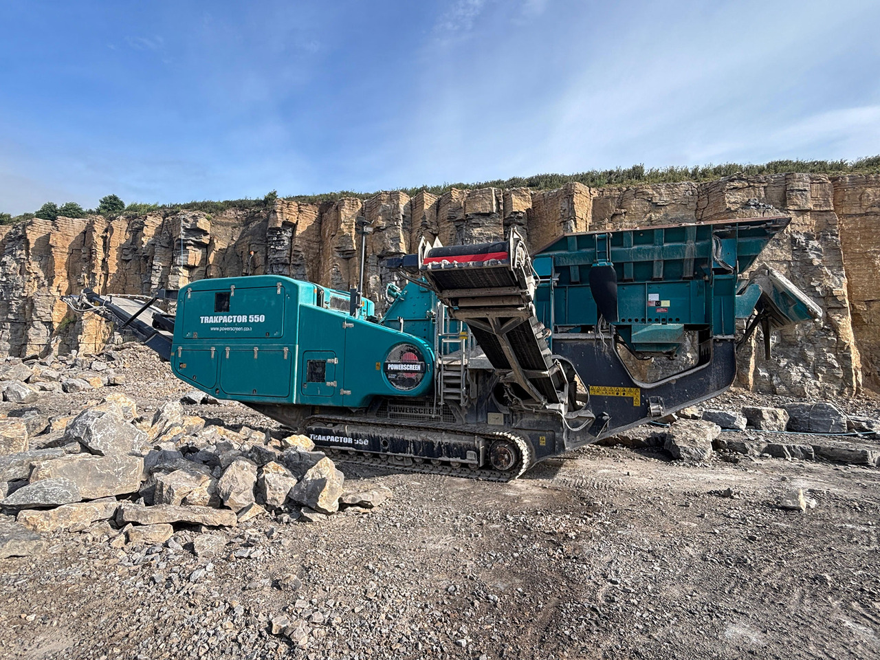 Powerscreen Trakpactor 550 - Impact crusher: picture 1 Powerscreen Trakpactor 550 - Impact crusher: picture 1