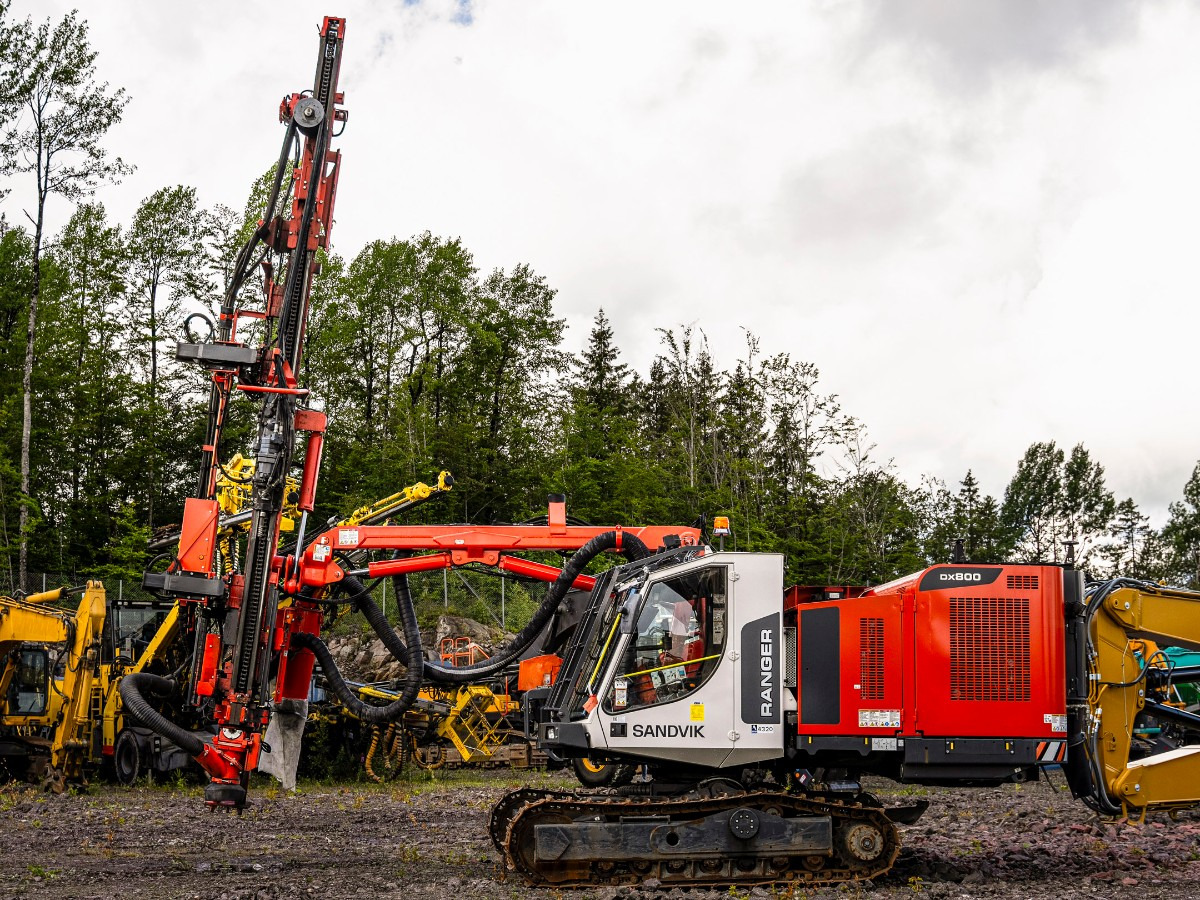 Sandvik DX800 - Drilling rig: picture 2 Sandvik DX800 - Drilling rig: picture 2