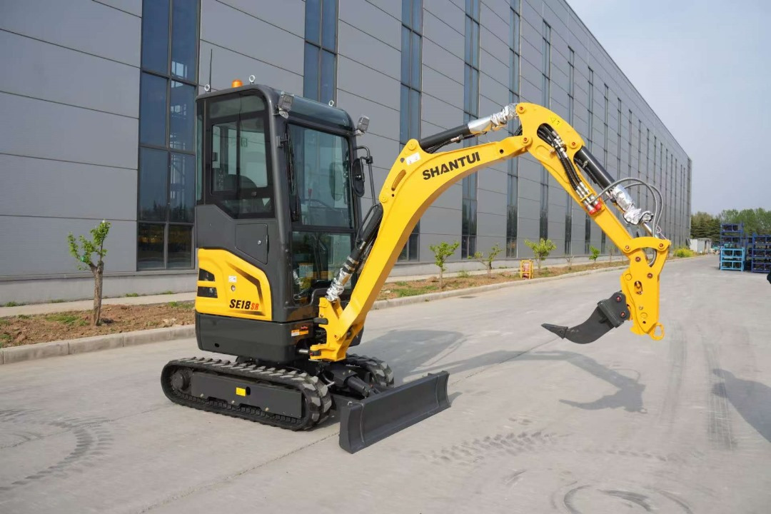 Shantui SE18SR - Mini excavator: picture 2 Shantui SE18SR - Mini excavator: picture 2