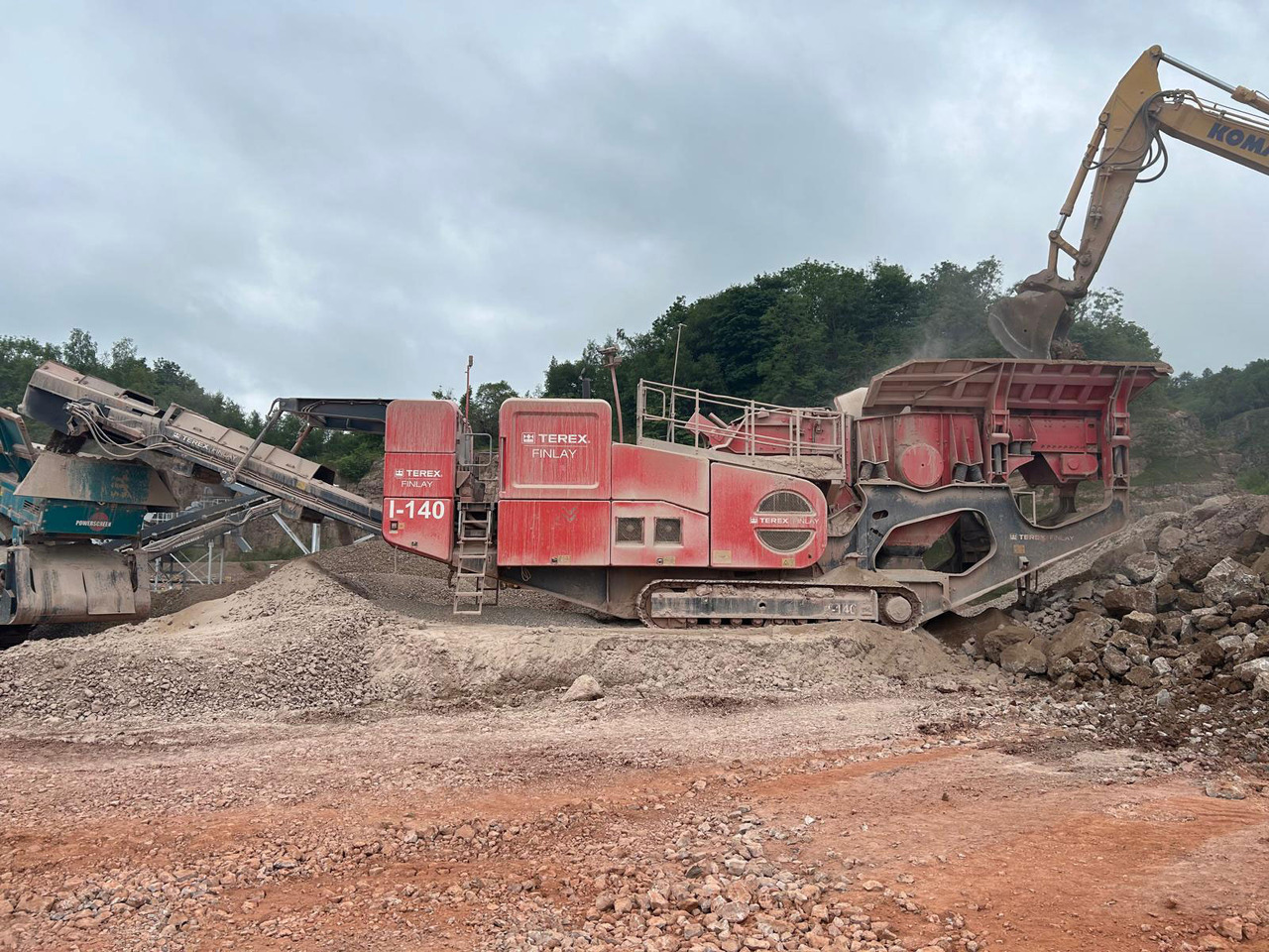 Terex Finlay I-140 - Impact crusher: picture 1 Terex Finlay I-140 - Impact crusher: picture 1