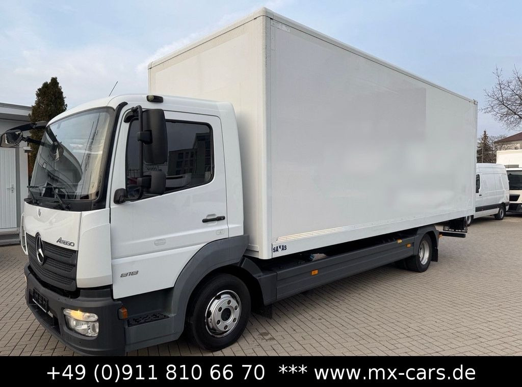 Mercedes-Benz Atego 818 Möbel Koffer 6,75 m. lang DifferSperre - Box van: picture 1 Mercedes-Benz Atego 818 Möbel Koffer 6,75 m. lang DifferSperre - Box van: picture 1