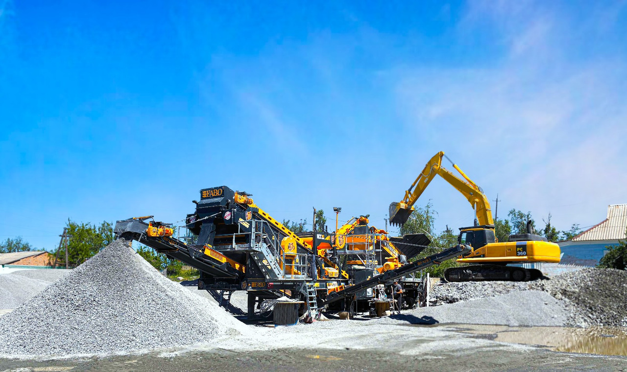 FABO Mining machinery - crushing plant - Mining machinery: picture 1 FABO Mining machinery - crushing plant - Mining machinery: picture 1