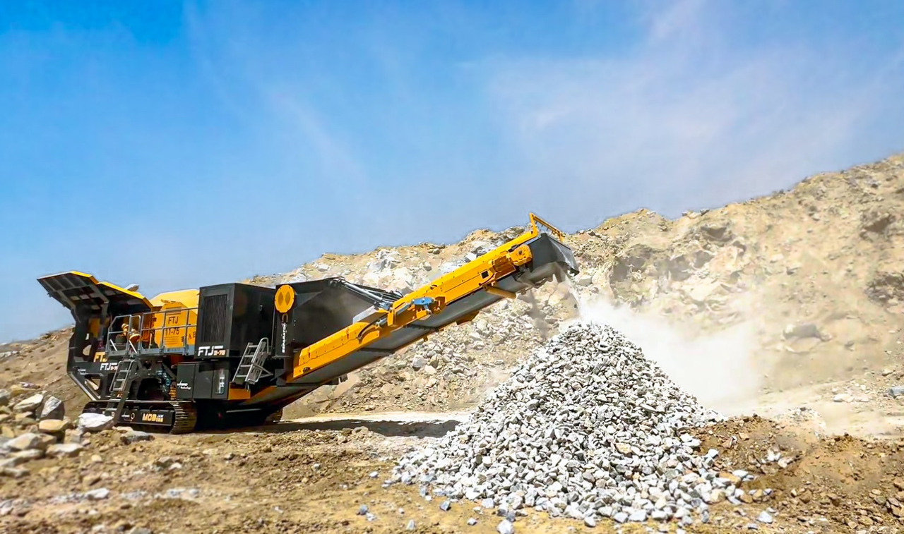 FABO Mobile crusher | AVAILABLE IN STOCK - Mobile crusher: picture 1 FABO Mobile crusher | AVAILABLE IN STOCK - Mobile crusher: picture 1