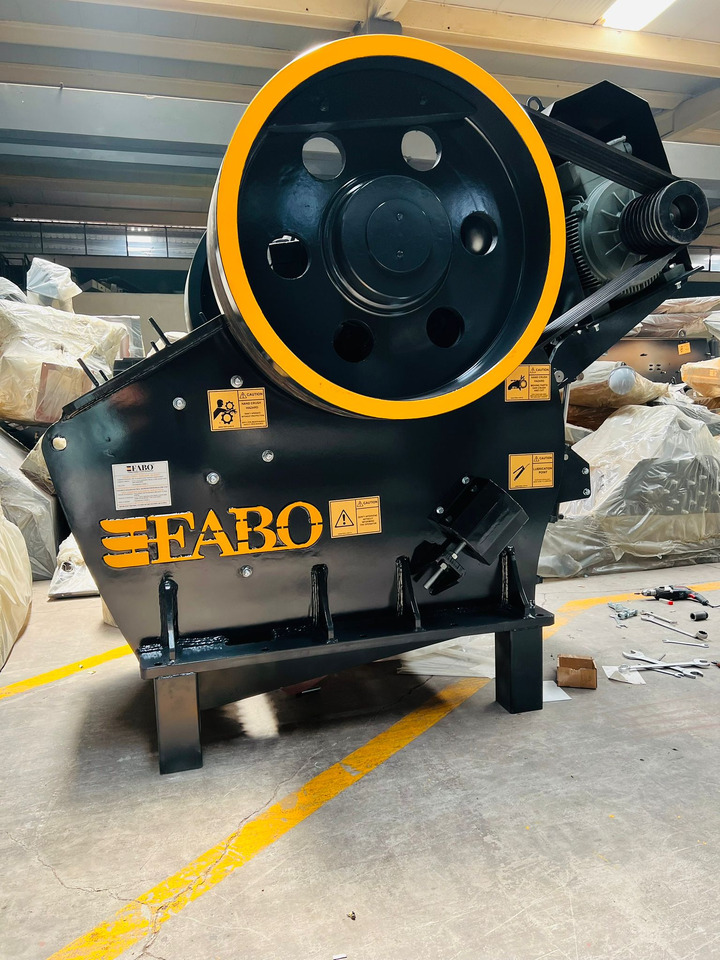 FABO jaw crusher - Jaw crusher: picture 1 FABO jaw crusher - Jaw crusher: picture 1