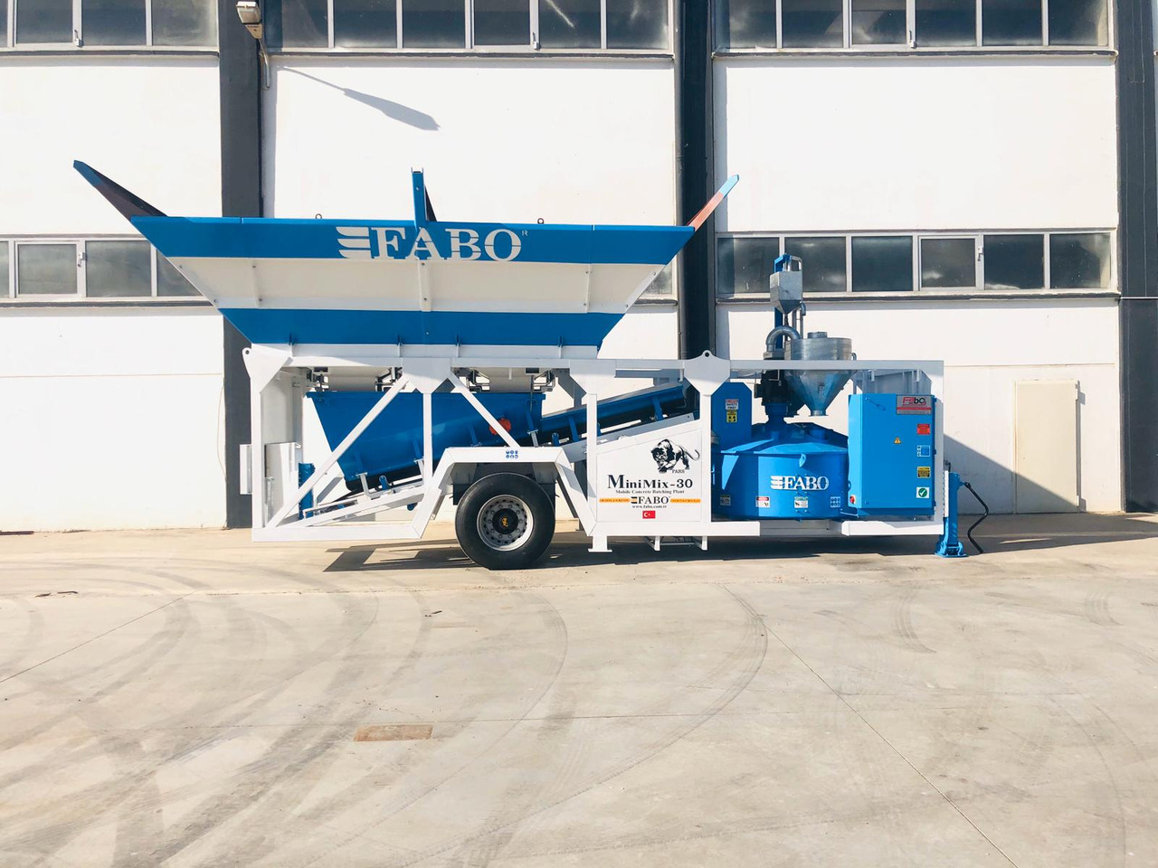 FABO mobile concrete batching plant - Concrete plant: picture 5 FABO mobile concrete batching plant - Concrete plant: picture 5