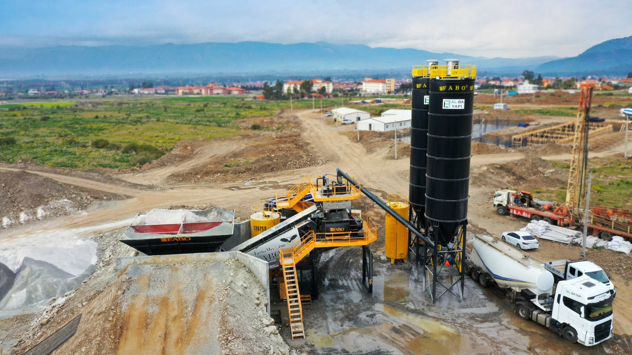 FABO mobile concrete batching plant - Concrete plant: picture 5 FABO mobile concrete batching plant - Concrete plant: picture 5