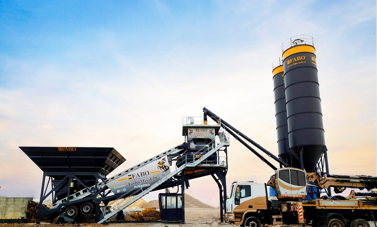 New Concrete plant FABO mobile concrete batching plant: picture 6