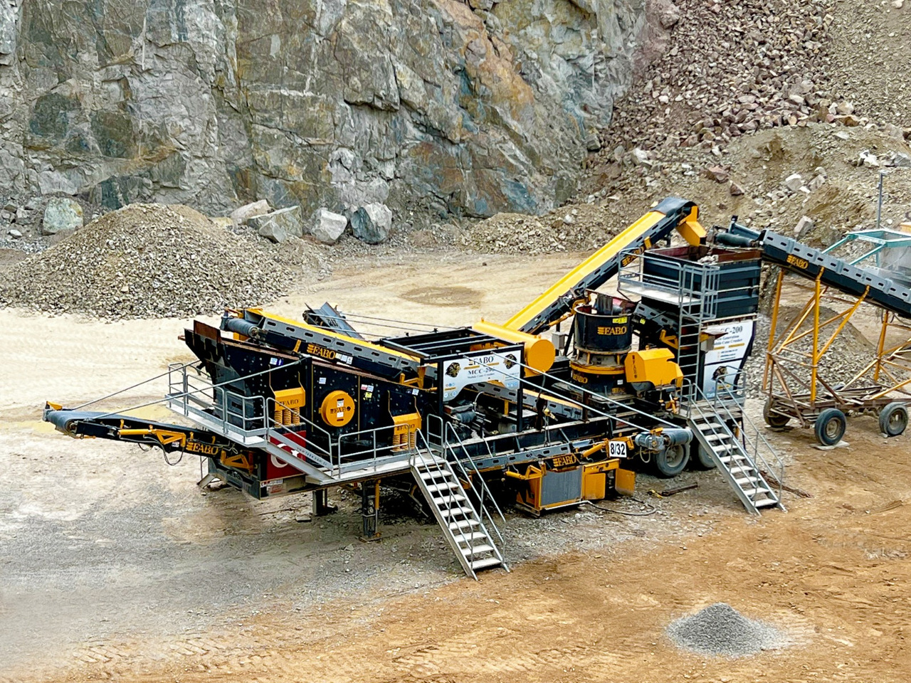 FABO mobile cone crusher - Cone crusher: picture 4 FABO mobile cone crusher - Cone crusher: picture 4