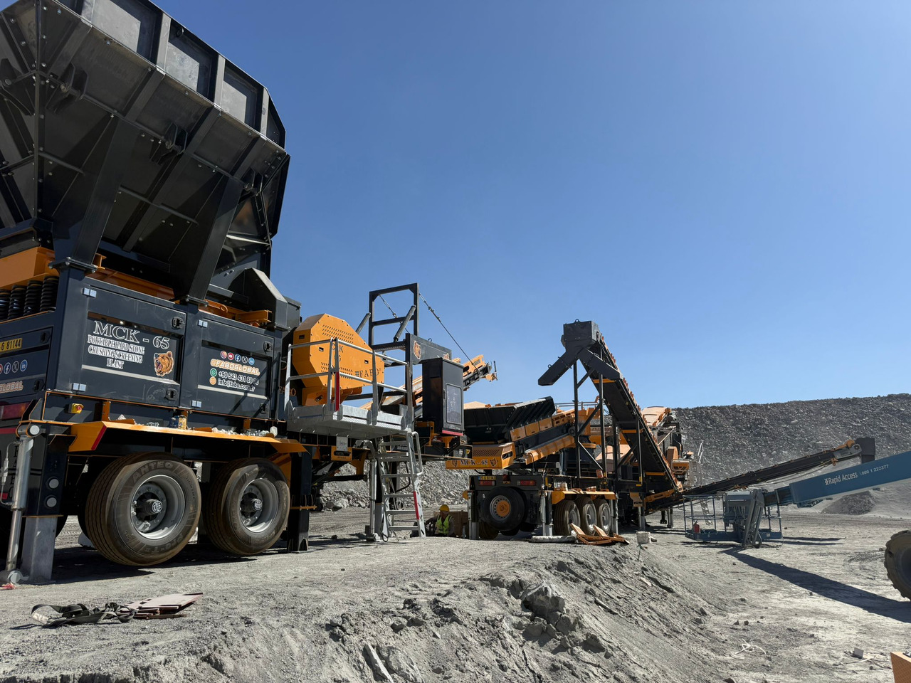 New Jaw crusher FABO mobile jaw crusher: picture 6 New Jaw crusher FABO mobile jaw crusher: picture 6