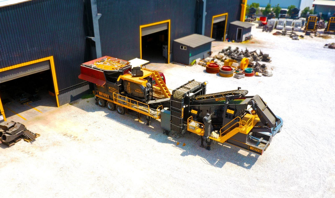 FABO mobile jaw crusher - Jaw crusher: picture 1 FABO mobile jaw crusher - Jaw crusher: picture 1