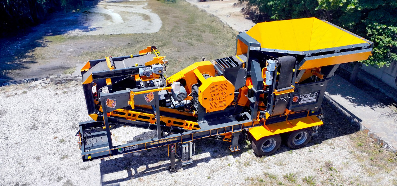 FABO mobile jaw crusher - Jaw crusher: picture 1 FABO mobile jaw crusher - Jaw crusher: picture 1