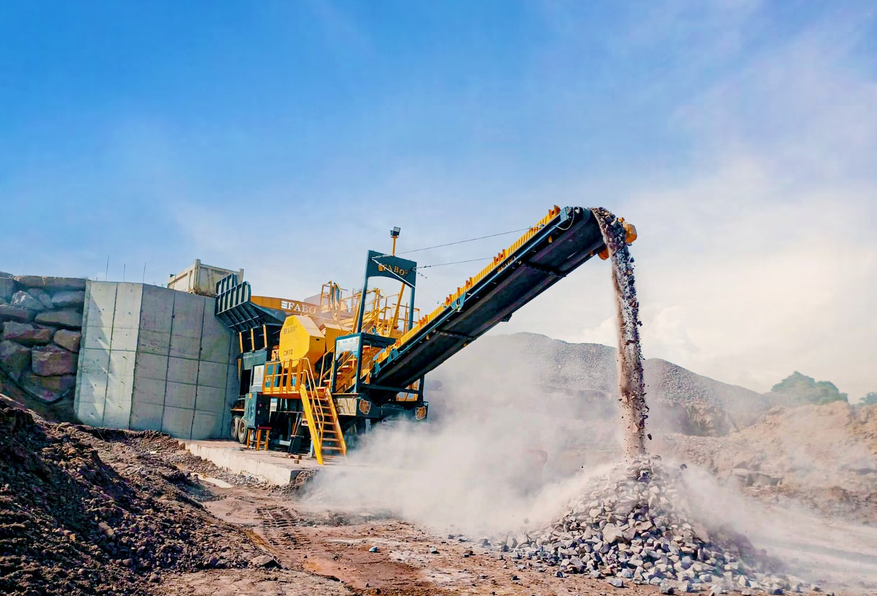 FABO mobile jaw crusher - Jaw crusher: picture 2 FABO mobile jaw crusher - Jaw crusher: picture 2