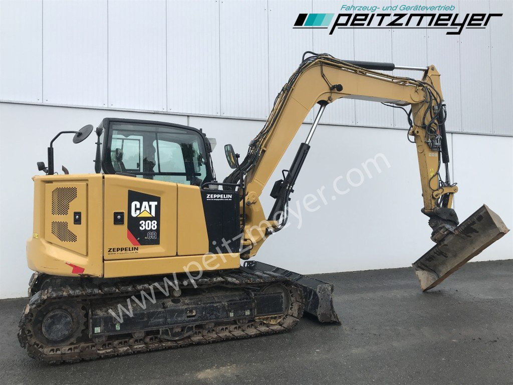 Mini excavator CAT Kurzheckbagger 308-07 ECR Powertilt: picture 8