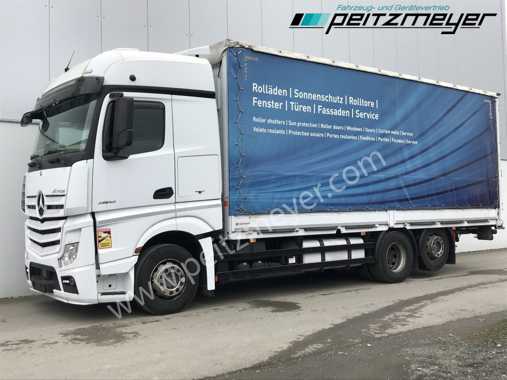 MERCEDES-BENZ Actros 2542 LL Pritsche, EU 6, Klima, Standklima, - Curtainsider truck: picture 2 MERCEDES-BENZ Actros 2542 LL Pritsche, EU 6, Klima, Standklima, - Curtainsider truck: picture 2