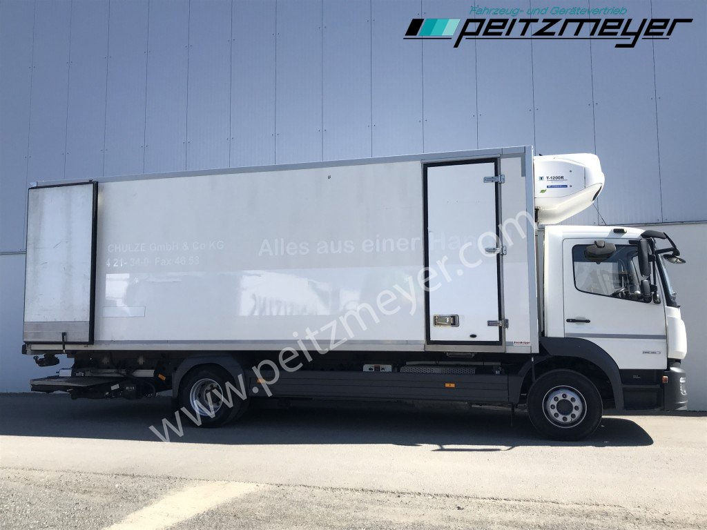 Refrigerator truck MERCEDES-BENZ Atego 1530 L Tiefkühlkoffer m. LBW, Thermoking T 1200 faltb. LBW 1,5 t., Seitentür, Trennwand: picture 7
