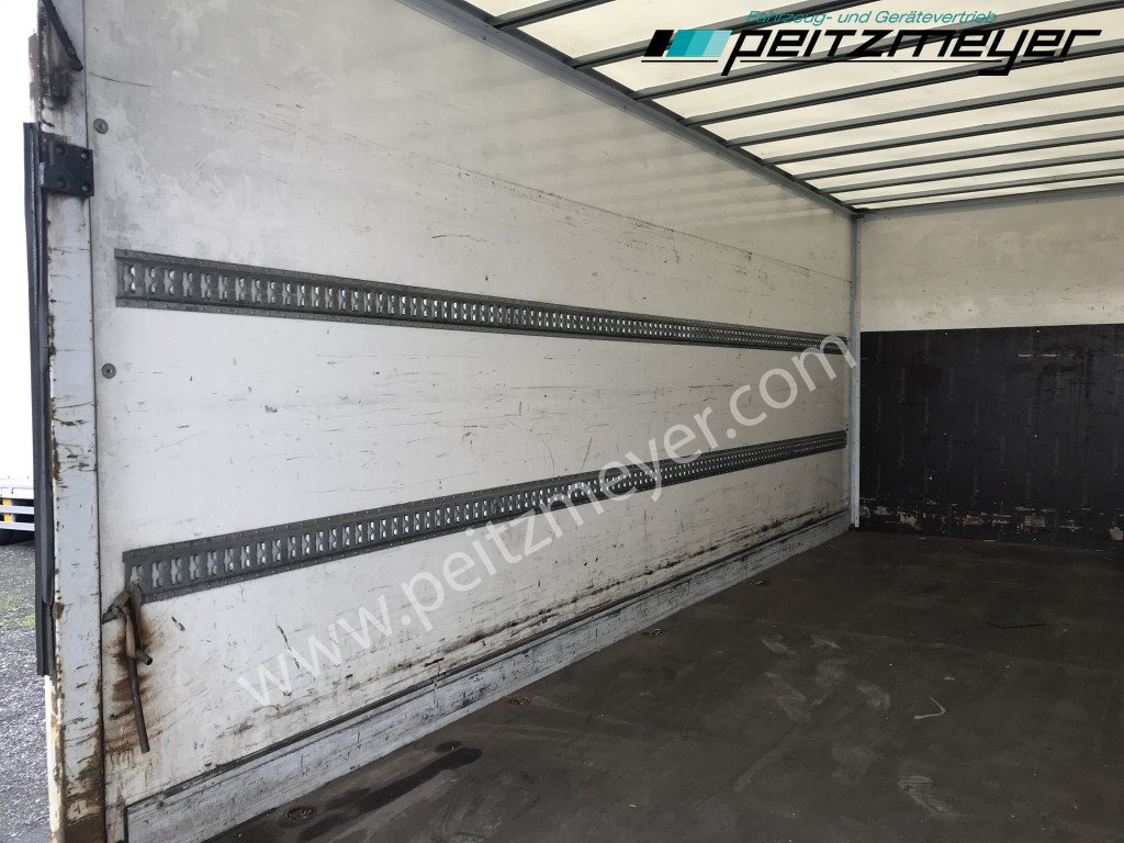 Box truck MERCEDES-BENZ Atego 818 L Koffer + LBW Euro 6, Klima, AHK,: picture 19