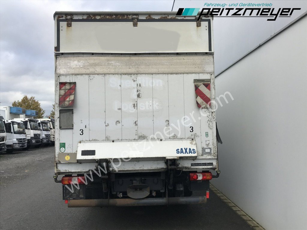 Box truck MERCEDES-BENZ Atego 818 L Koffer + LBW Euro 6, Klima, AHK,: picture 6