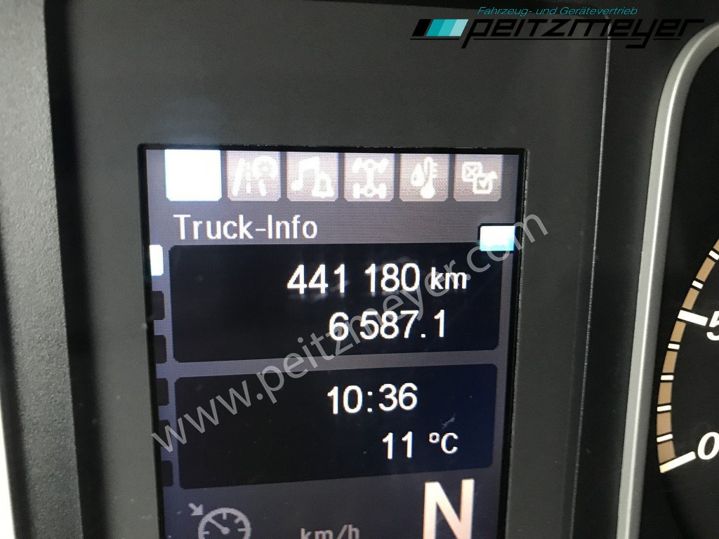 Box truck MERCEDES-BENZ Atego 818 L Koffer + LBW Euro 6, Klima, AHK,: picture 9
