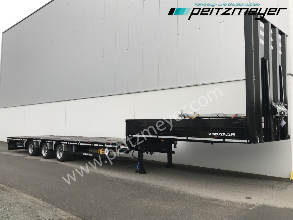 Schwarzmüller Jumboauflieger ausziehbar X-Serie gelenkt Stufensattel - Low loader semi-trailer: picture 3 Schwarzmüller Jumboauflieger ausziehbar X-Serie gelenkt Stufensattel - Low loader semi-trailer: picture 3