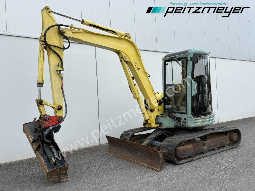 YANMAR MINIBAGGER VIO 50 V hydr. Schwenklöffel - Mini excavator: picture 1 YANMAR MINIBAGGER VIO 50 V hydr. Schwenklöffel - Mini excavator: picture 1